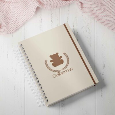 Livro de Mensagens Ursinho