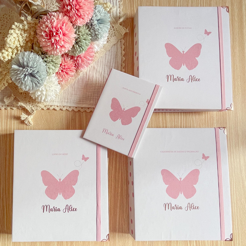 Kit Super Cute Luxo Borboleta