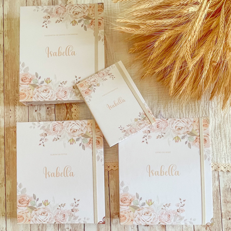 Kit Super Cute Luxo Floral Vintage