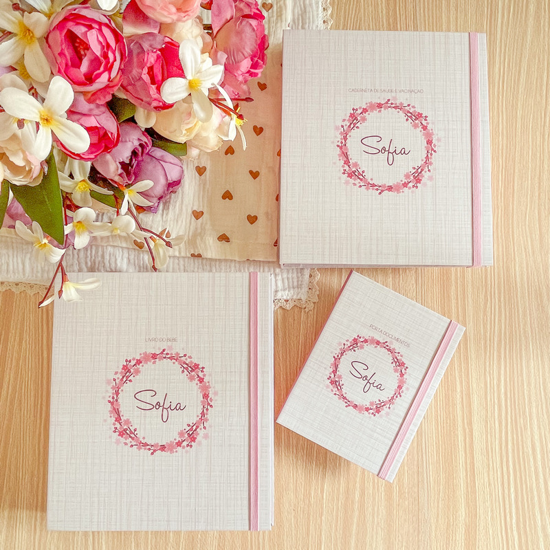 Kit Luxo Guirlanda Rosada