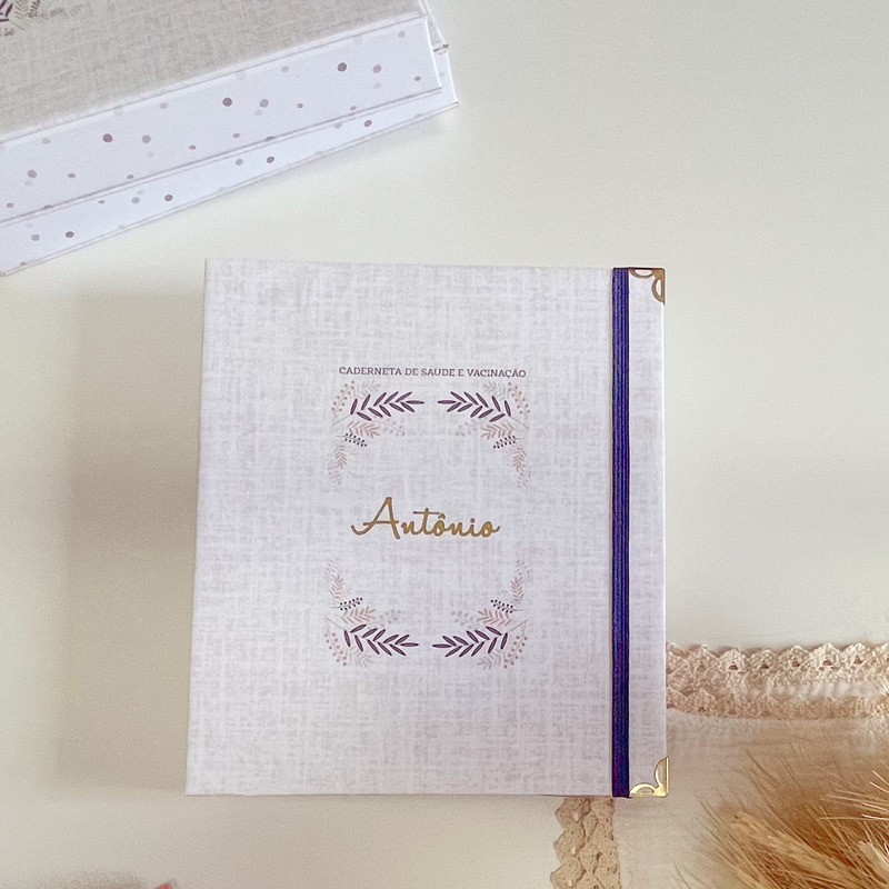 Caderneta de Saúde e Vacinação Luxo Royal