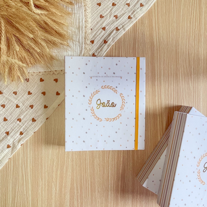 Caderneta de Saúde e Vacinação Luxo Sunshine