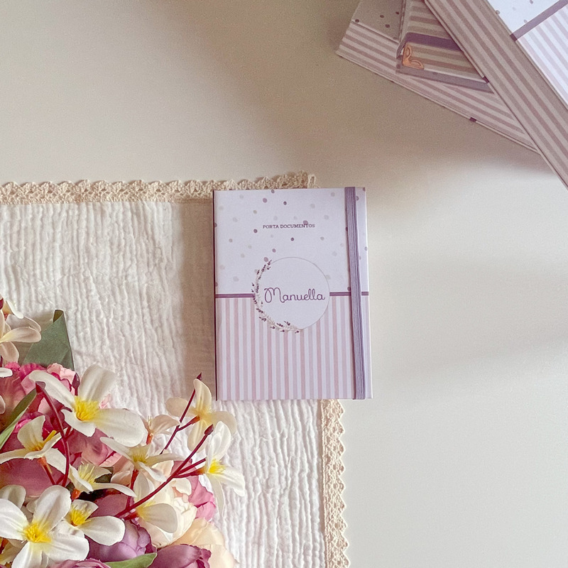 Porta Documentos Lavanda