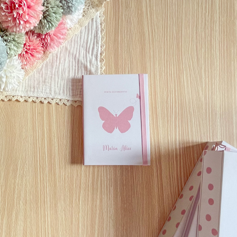 Porta Documentos Borboleta