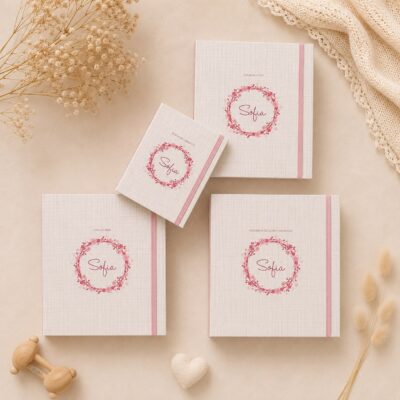 Kit Super Cute Luxo Guirlanda Rosada