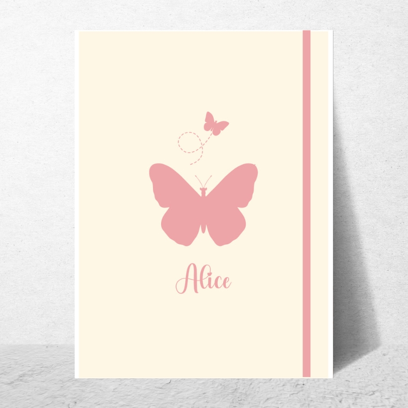 Porta Documentos A4 Borboletas