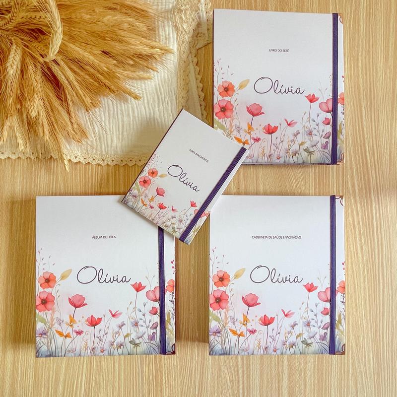 Kit Super Cute Luxo Jardim Azulado