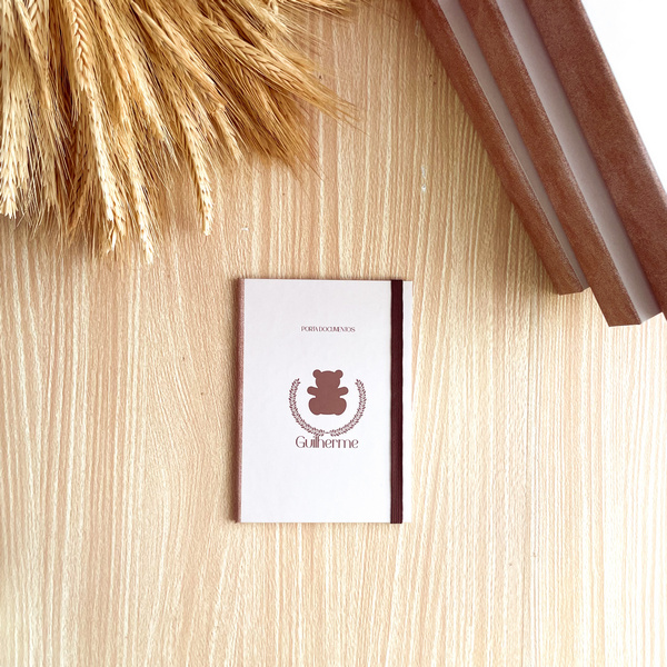 Porta Documentos Ursinho