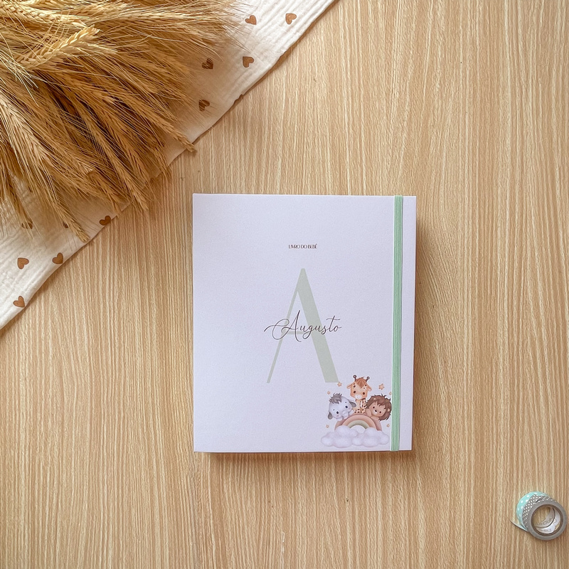 Livro do Bebê Luxo Safari