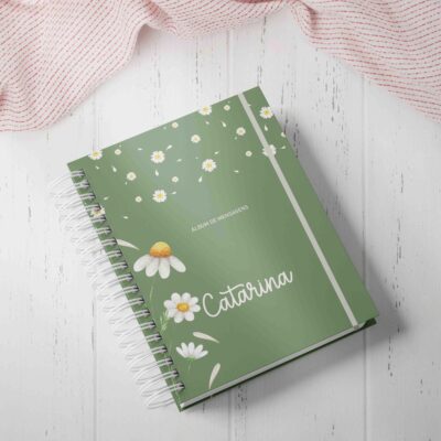 Livro de Mensagens Margaridas