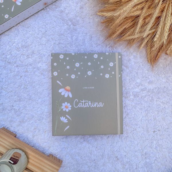 Livro do Bebê Luxo Margaridas