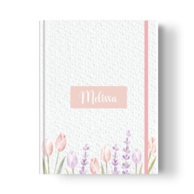 Álbum de Mensagens Tulipas Luxo