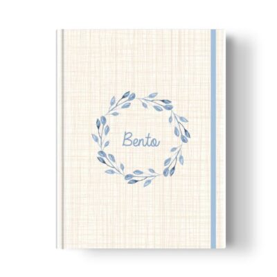 Álbum de Mensagens Baby Blue Luxo